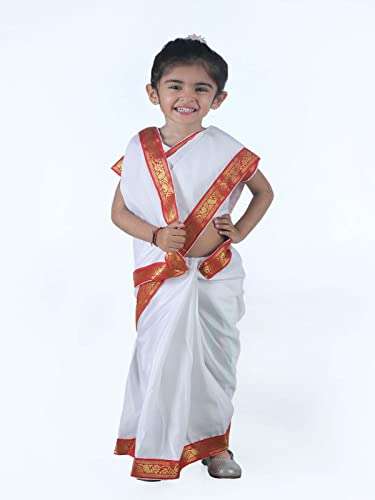 BookMyCostume Sarojini Naidu Leader Kids Fancy Dress Costume 7-8 years 1