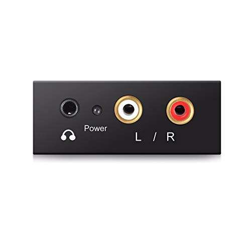 axGear Digital to Analog Audio Converter Optical Coaxial in 3.5mm Aux RCA Out 2