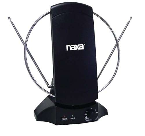 Naxa Electronics NAA-308 High Powered Amplified Antenna Suitable for HDTV and ATSC Digital Television 1