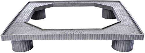 SAI PRASEEDA Heavy Duty Double Door Fridge Stand/Single Door Fridge Stand/Washing Machine Stand GREY Color With Box Packing SP5 3