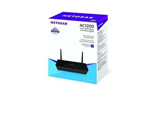 Netgear R6220 2.4 GHz AC1200 Smart Wireless Router with External Antennas R6220-200NAS 3