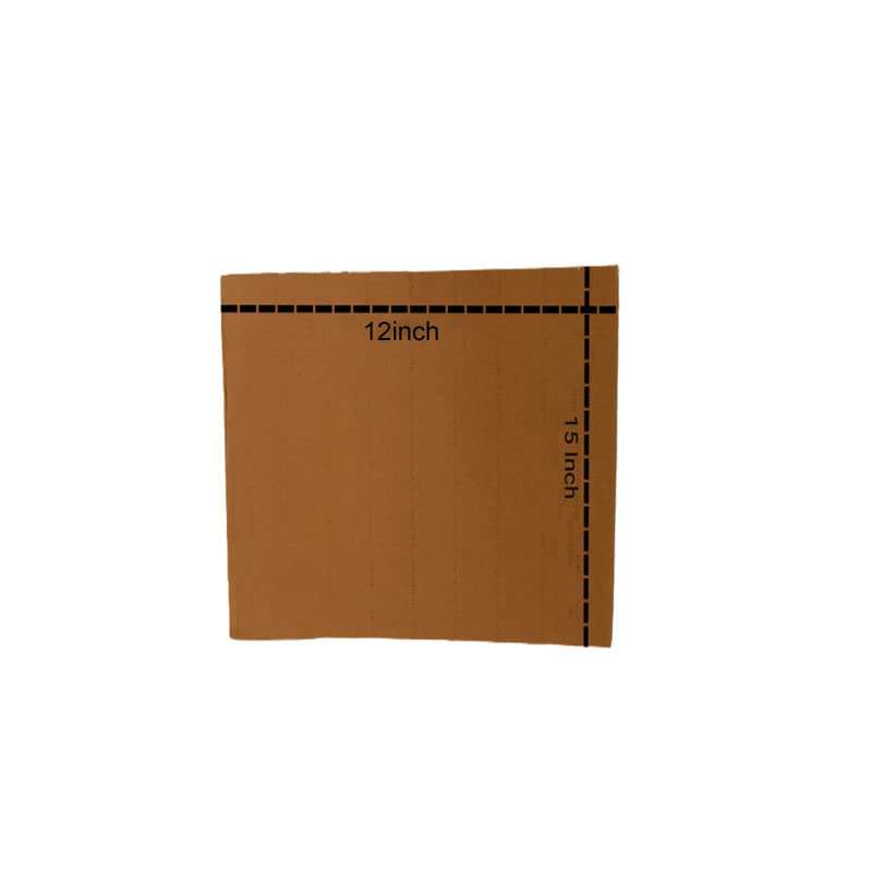 NAVMAV Corrugated Packing Sheets Carton Sheet Cardboard Sheet Craft-Kraft Paper Sheet Shipping Packaging Sheets for Art E-Commerce Packaging Use Brown cutting 5pc (15 X12 Inch) 1