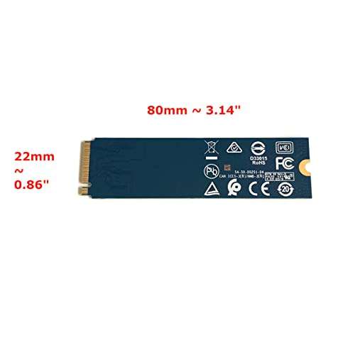 Western Digital WD 512GB SSD PC SN530 M.2 2280 PCIe Gen3 x4 NVMe SDBPNPZ-512G Solid State Drive for Dell HP Lenovo Laptop Desktop Ultrabook 2