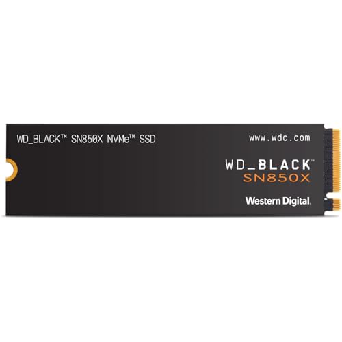 WD _BLACK SN850X 8TB NVMe PCIe 4.0 x4 M.2 Internal Gaming SSD