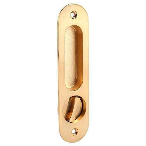 TJLSS Sliding Door Lock Handle Anti-Theft with Keys for Barn Wood Furniture Hardware Door Latch Lock for Double Doors 6