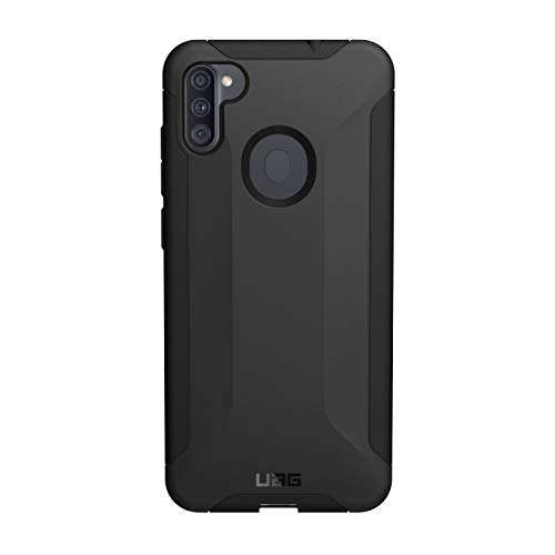URBAN ARMOR GEAR UAG Designed for Samsung Galaxy A11 Case Scout [Black] Rugged Feather-Light Military Grade Drop Tested Protective Cover 2
