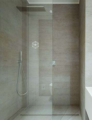 Sliding Glass Door Stickers - Glass Sticker Decals for Windows and Glass Doors - 3 Frost Vinyl Window Stickers - Bird Window Decals by Glass Alert (Bee) 4