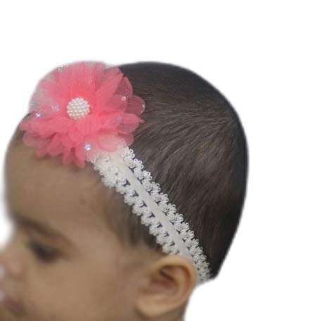 Kids Girl Baby Hairband Toddler Lace Flower Head Band Accessories Headwear 6