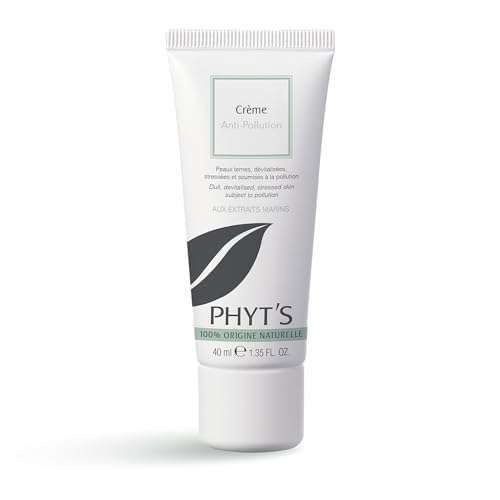 Phyts Anti-Pollution Cream - Face Moisturizer with Hazelnut Oil and Aloe Vera - Face Cream for Oily, Normal to Combination Skin - 1.35 oz 1
