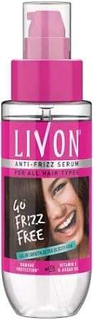 Livn Hair Serum, Anti-Frizz Formula, Vitamin E Enriched, Mild Fragrance 50 ml 1