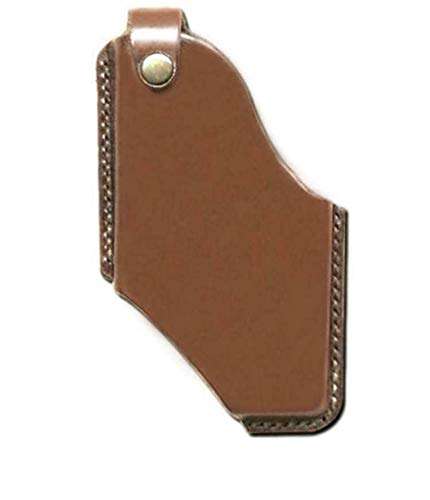 Gtozcon Pu Leather Belt Case Holster Cell Phone Pouch, Men Cell Phone Belt Pack Bag Loop Waist Holster Pouch Case Genuine Leather, Mini Travel Messager Pouch Pack Phone Purse Wallet (Brown) 1