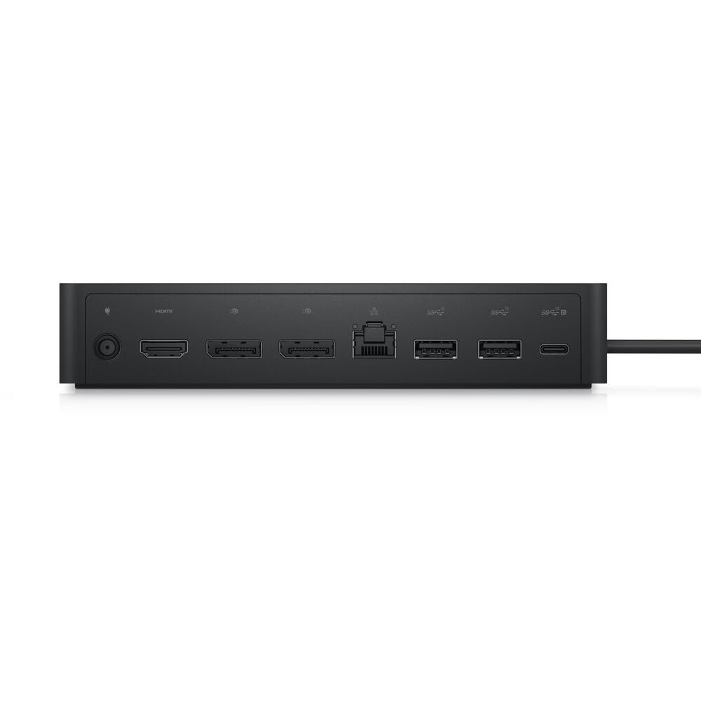 Dell UD22 10-in-1 Universal USB-C Docking Station | Quad 4K Display Support, 96W Power Delivery, Dual DisplayPort (UD22) + HDMI/DisplayPort/USB-C Cable Bundle 3
