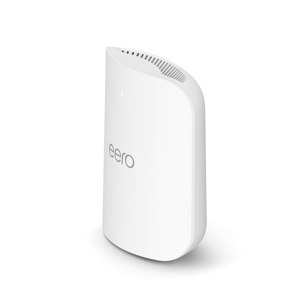 Introducing Amazon eero Pro 7 tri-band mesh Wi-Fi 7 router (newest model) - Supports internet plans up to 5 Gbps, Coverage up to 2,000 sq. ft., 1-pack 1