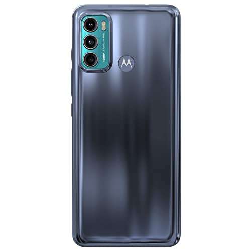 Motorola Moto G60 (128GB, 6GB) 6.8" 120Hz, 108MP Camera, Snapdragon 732, GSM Unlocked (T-Mobile, AT&T, Metro, Global) 4G LTE International Model XT2135-2 (w/Fast Car Charger, Dynamic Gray) 1