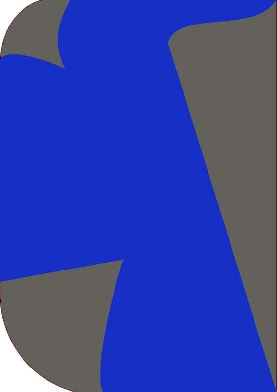 VK Vistook® Non-Transparent 2-in-1 Photography Backdrop Background Chromakey, 2 Colors in Single Backdrop (D-Grey_Royal-Blue-8*9ft) 1