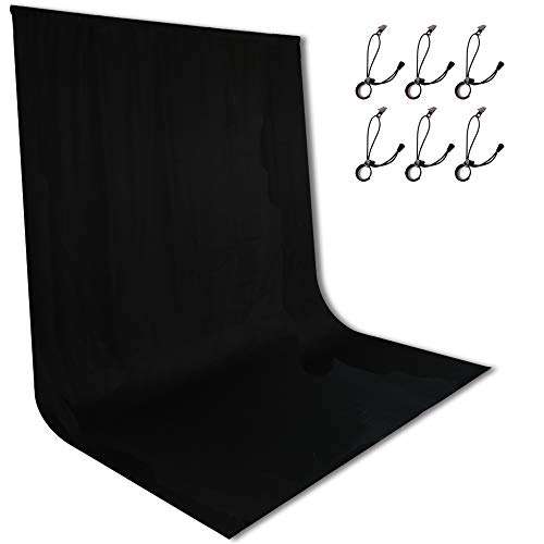 CIPAZEE Green Screen Photography Backdrop - 6x9.5FT Photo Backdrop Chromakey Greenscreen Background Screen for Video Recording Picture Photoshoot Photography 1