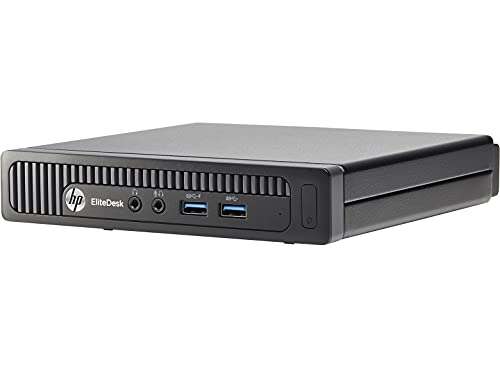 HP EliteDesk 800 G1 Tiny Mini Business Desktop Computer, Intel Quad Core i7-4758T Processor up to 3.20 GHz, 8GB RAM, 500GB, WiFi, Windows 10 Pro (Renewed) 1