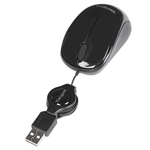Targus Compact Blue Portable Trace Mouse, Black (AMU75EU) 2