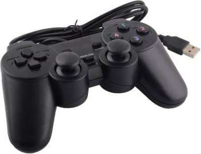 World Shopper Quantum QHM7468 USB Gamepad with Dual Vibration (Black) 5