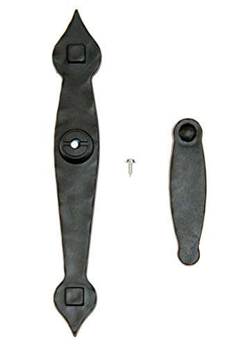 American Garage Decor - Made in USA - Decorative Accent Lever Handle Set - Magnet Mount for steel garage doors 2