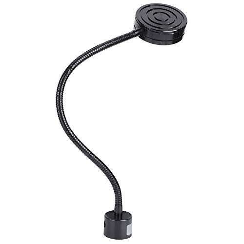 Qinlorgo Gooseneck Lamp, Work Desk Light, LED Desk Light Black Goose-Neck for Punching Machine Car Repair Workshop Drilling Machine Equipment 1