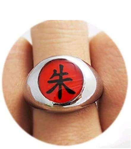 AKATSUKI Anime Rings in New Gift Box Birthday Gift and Cosplay Prop (A203) 1
