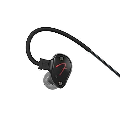 Fender Puresonic Wired Earphones - Black Metallic 2