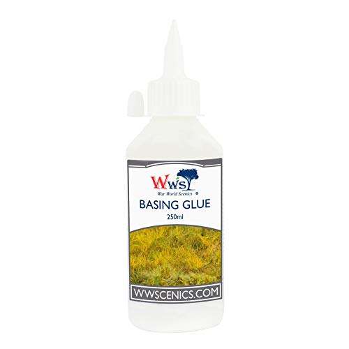 WWS War World Scenics Static Grass Basing Glue 250ml Gel 1