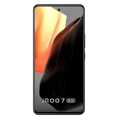 (Refurbished) iQOO 7 5G (8GB RAM, 3GB Extended RAM, 128GB Storage) - Storm Black 5