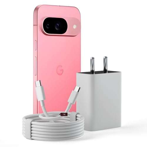 AILKIN 30W Type C Fast Charger Adapter with USB C to Type C Cable, Compatible with Google Pixel 9 Pro XL/9 Pro Fold/9 Pro/9/9a/8 Pro/8/8a,Laptop,Tablet,Chromebook & More, Quick Charging USB C Adapter 1