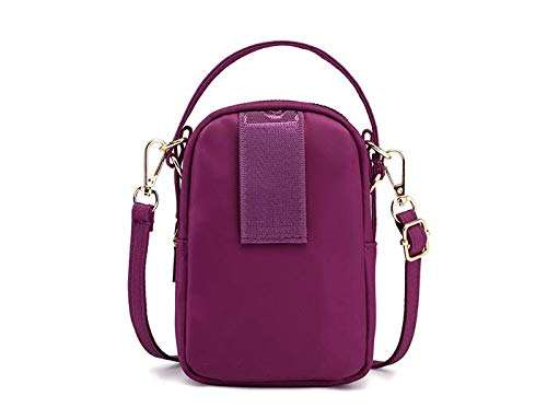 Women Girls Crossbody Bag Small Nylon Phone Purse Wristlet Handbag Wallet Pouch for Samsung S24 S23 S22 S21 Ultra S20 Ultra S24+ S23 FE A15 A14 A55 A53 A35 Moto G Stylus Moto G Power (Blue) 4