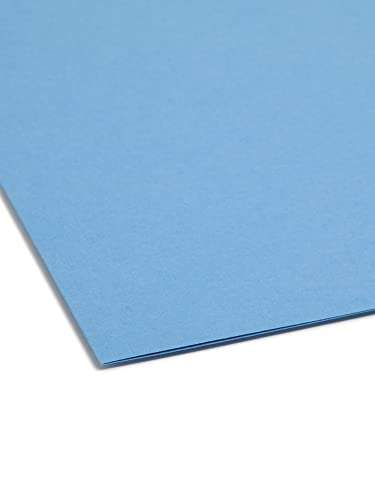 Smead Fastener File Folder, 2 Fasteners, Reinforced 1/3-Cut Tab, Legal Size, Blue, 50 per Box (17040) 4