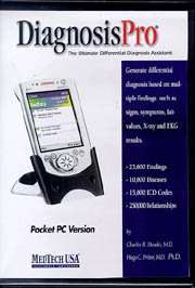 DiagnosisPro for Pocket PC (SH3/HP Jornada)