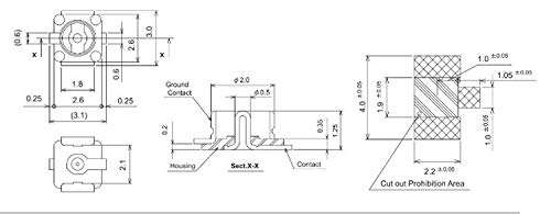 HiLetgo 5pcs IPX IPEX-1 U.FL to SMA Female Pigtail Antenna Wi-Fi Coaxial Low Loss Cable 6 inch (15cm) 5