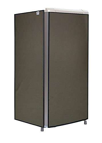 Nitasha Waterproof and dustproof Fridge Cover LG 190 litres 5 Star Single Door Refrigerator, Scarlet Charm GL-D201ASCZ (Design NO:- Military) 1