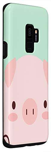 Galaxy S9 Kawaii Pig Anime Cartoon Animal Piggy Cell Phone Case Gift Case 3