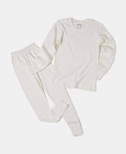 Jockey Boy's Regular Fit Blended Thermal Bottom (KT01_Off White_9-10 Years_Off-White_9 Years-10 Years) 3