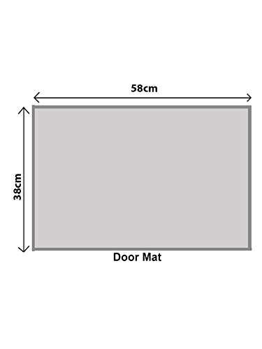 Athom Living Soft Anti Slip Easy Home Bath Mat, 38 X 58 cm, Multicolour 5