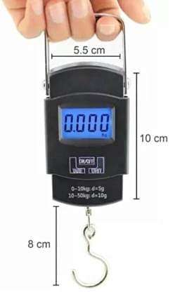 APNA KANHA® Portable Electronic Digital Pocket Weighing Hanging Scale Capacity 50Kg 3