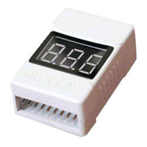 SUBALIGU 1S-8S RC Lipo Battery Low Voltage Tester Checker Buzzer Alarm with LED Indicator 2