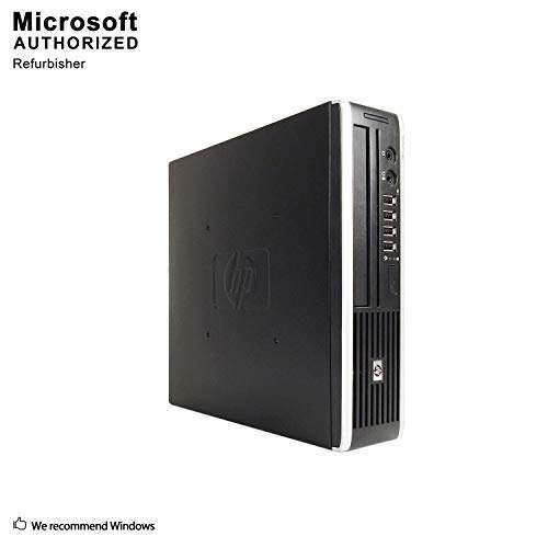 HP Elite 8300 Ultra Small Form Business Desktop PC, Intel Quad Core i5-3470s up to 3.6GHz, 16G DDR3, 500G, WiFi, BT 4.0, Windows 10 64 Bit-Multi-Language Supports English/Spanish/French(Renewed) 2