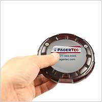 Complete Coaster Paging System for Restaurants, Hosptals & Hotels | Consists of: 1 Transmitter, 2 Charging Bases & Long Range Pagers (Set of 20 Units) | Up to 2 Miles in Range by PagerTec