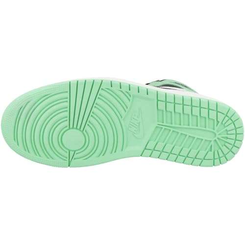 Nike Air Jordan 1 Retro High OG Men's Shoes White/Black-Green Glow DZ5485 130 - Size 10 5