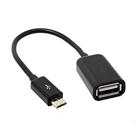 Motorola Moto G5 Play Supported OTG Cable USB OTG On-The-Go Cable for Connecting USB Devices for Mobiles and TabletsBy Billetera
