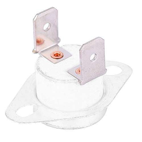 Garosa KSD302 Temperature Control Switch Thermostat Thermal Switch 250V 16A Normally Closed Temp Control Module Plastic Iron (95°C) 6