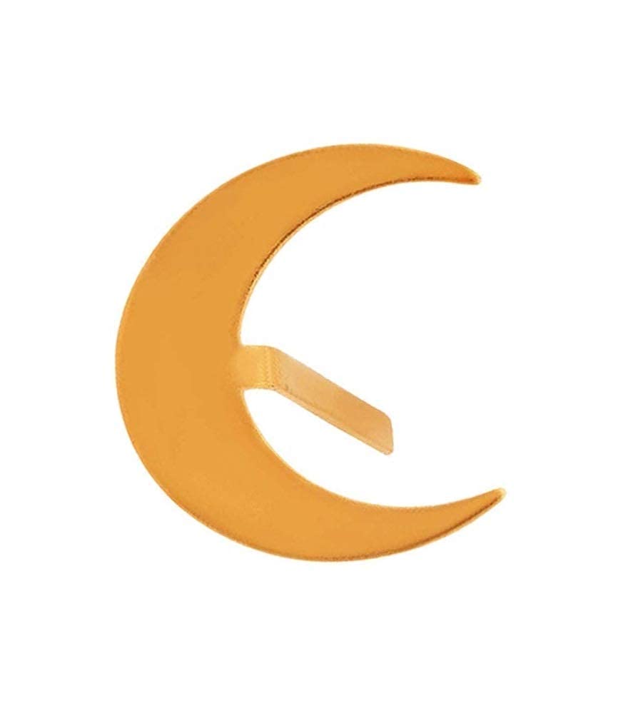 Morir Copper Half Moon Chandra KOR Bindi Design Forehead Tika Teeka Tool Bindi Applying Tool Hindu Deity Ornament for Men and Women 3