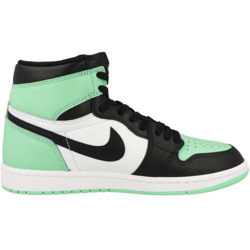 Nike Air Jordan 1 Retro High OG Men's Shoes White/Black-Green Glow DZ5485 130 - Size 10 3