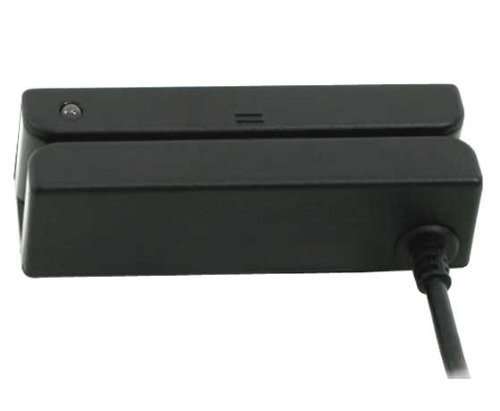 Unitech MSR120B-33UE Msr120 Triple Track Magnetic Stripe Reader, USB, Black