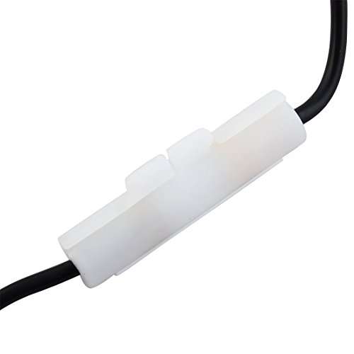 Uxcell a10112600ux0014 3 Meters DC Power Cord Cable for Yaesu FT-1802 FT-1807 FT-8800 3