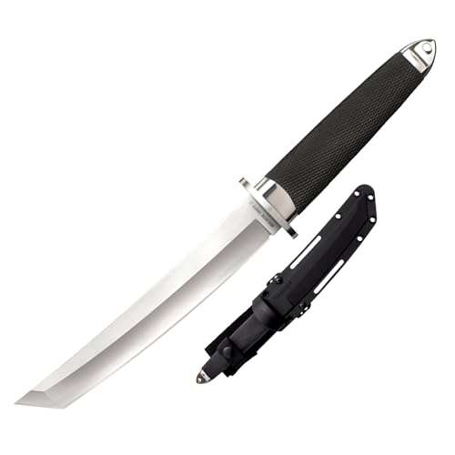 Cold Steel Magnum Tanto 7.5" VG-10 San Mai Razor-Sharp Blade 5.625" Kray-Ex Handle Military Tactical Fixed Blade Knife w/Secure-Ex Sheath 1